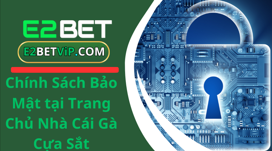 Chính Sách Bảo Mật tại Trang Chủ Nhà Cái Gà Cựa Sắt