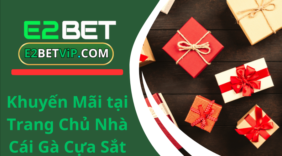 Khuyến Mãi tại Trang Chủ Nhà Cái Gà Cựa Sắt